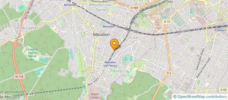 localisation de l'entreprise SASU AGENCE VOISIN  MEUDON