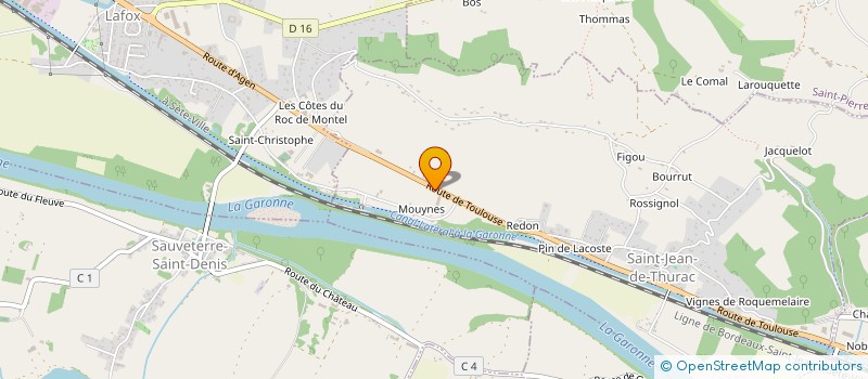 localisation de l'entreprise SASU AGENCEMENTS THURACAIS  SAINT-JEAN-DE-THURAC