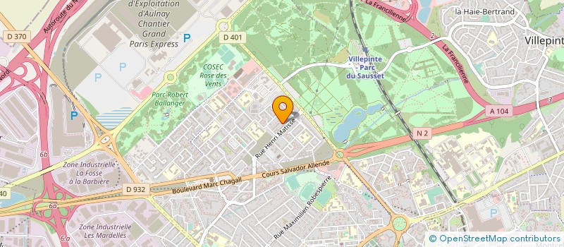 localisation de l'entreprise SASU AILEEN PCG à AULNAY-SOUS-BOIS