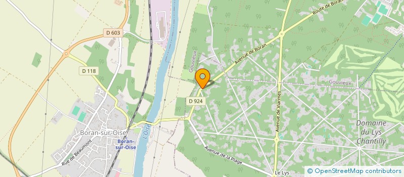 localisation de l'entreprise SASU AIME BAILLET MACONNERIE  LAMORLAYE