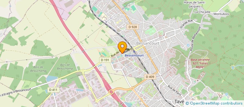 localisation de l'entreprise SASU AIT BOUADA  BESSANCOURT