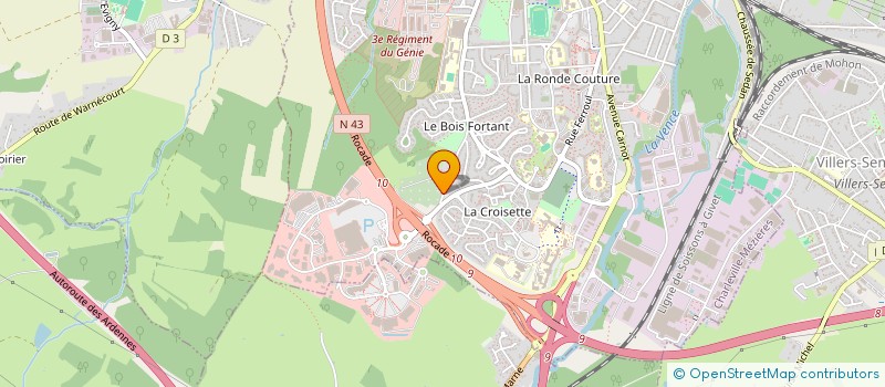 localisation de l'entreprise SASU AJF BATIMENT  CHARLEVILLE-MEZIERES