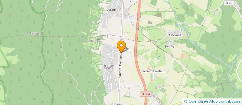 localisation de l'entreprise SASU AL CHAUFFAGE à COLLONGES
