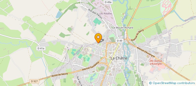 localisation de l'entreprise SASU ALAPHILIPPE AUTOMOBILES à MONTGIVRAY