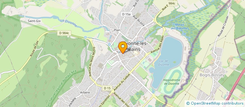 localisation de l'entreprise SASU ALC à DIVONNE-LES-BAINS
