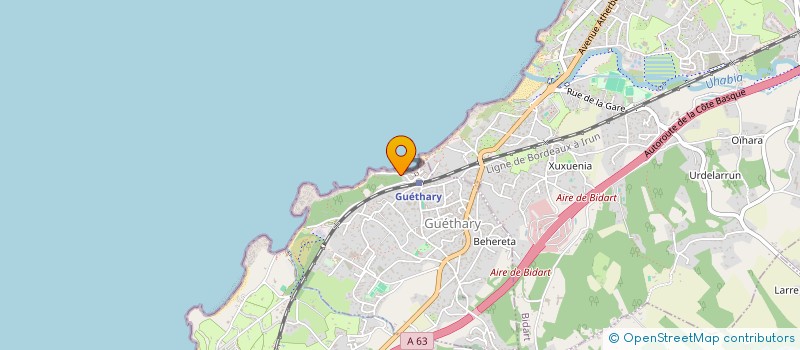 localisation de l'entreprise SASU ALCYONS  GUETHARY