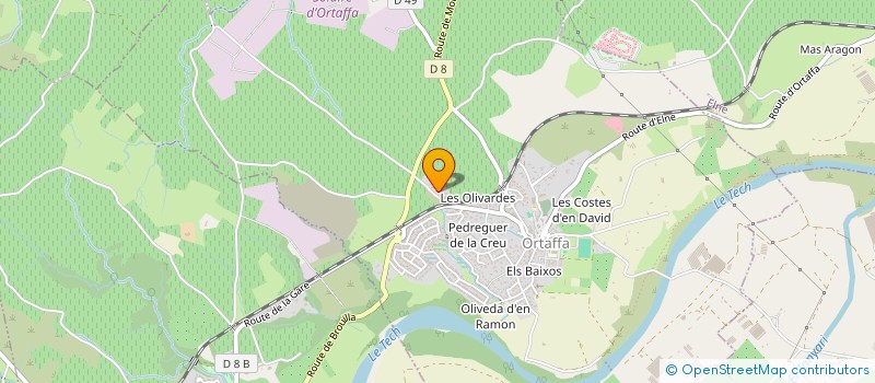 localisation de l'entreprise SASU ALEXANDRE PETIT-RAYMOND à ORTAFFA