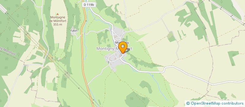 localisation de l'entreprise SASU ALEXIS BERNARD  MONTIGNY-MONTFORT