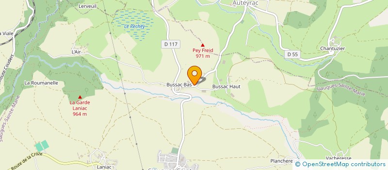 localisation de l'entreprise SASU ALEXIS DELZANGLE  SIAUGUES-SAINTE-MARIE