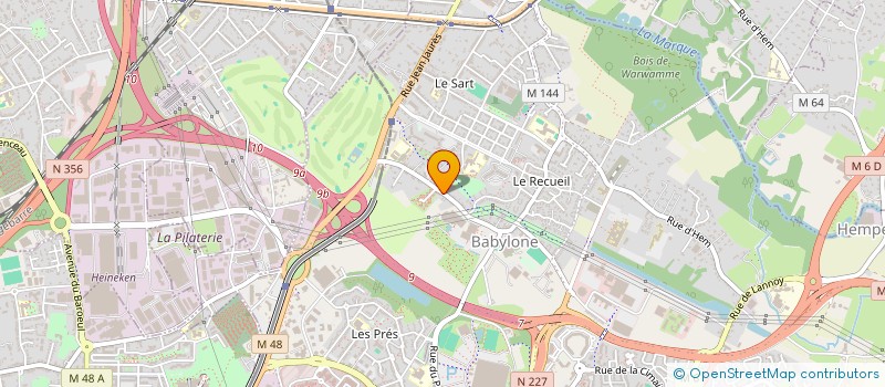 localisation de l'entreprise SASU ALICE PELTIER à LILLE