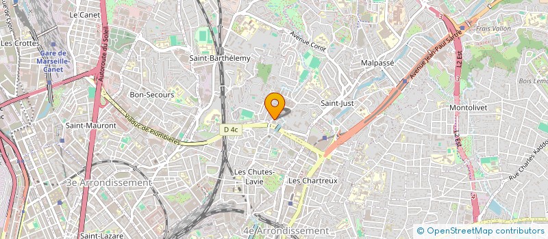 localisation de l'entreprise SASU ALIMENTATION DES CHUTES LAVIE à MARSEILLE