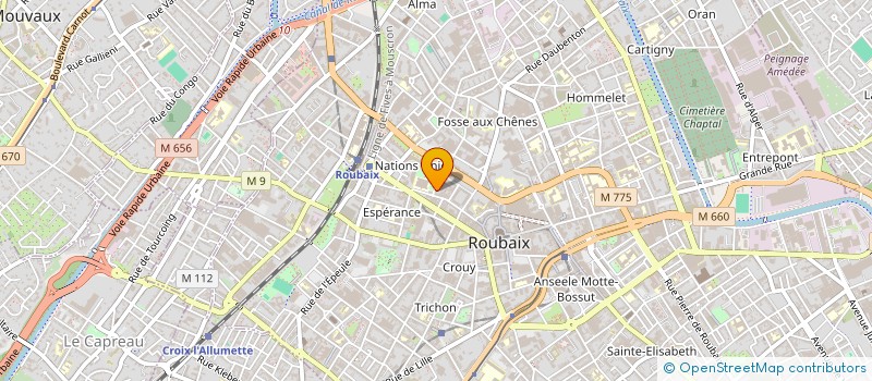 localisation de l'entreprise SASU ALL CONCEPT RENOV à ROUBAIX
