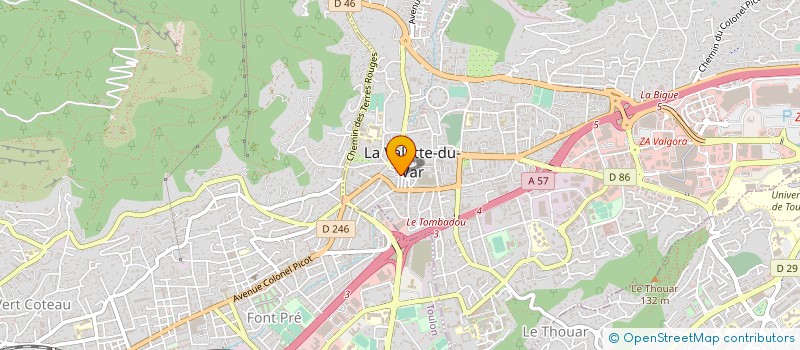 localisation de l'entreprise SASU ALLAMANDI à LA VALETTE-DU-VAR