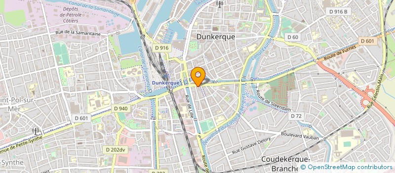 localisation de l'entreprise SASU ALLO THAI & SUSHI à DUNKERQUE