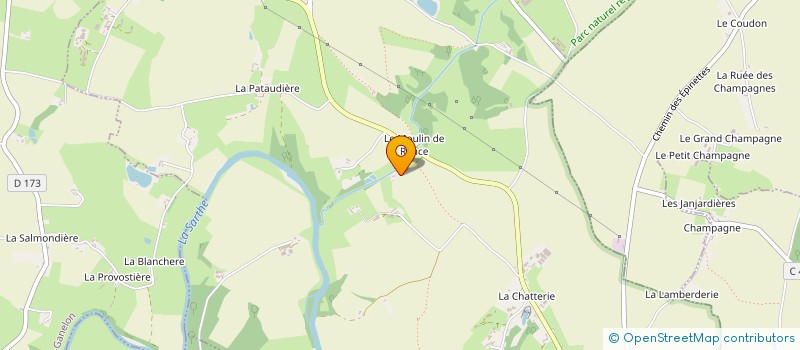 localisation de l'entreprise SASU ALPES MANCELLES MOTOCULTURE  ASSE-LE-BOISNE