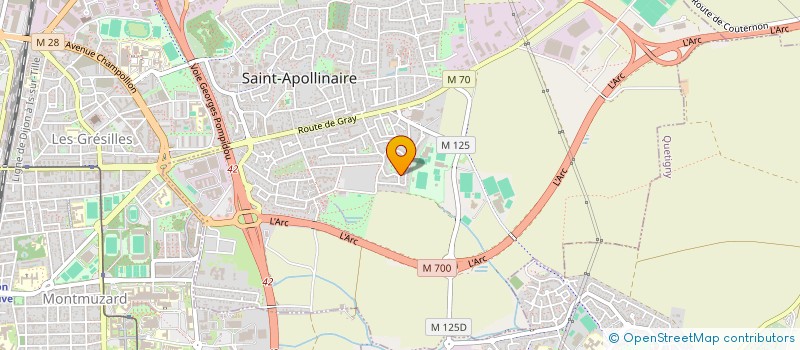 localisation de l'entreprise SASU ALRIQ  SAINT-APOLLINAIRE