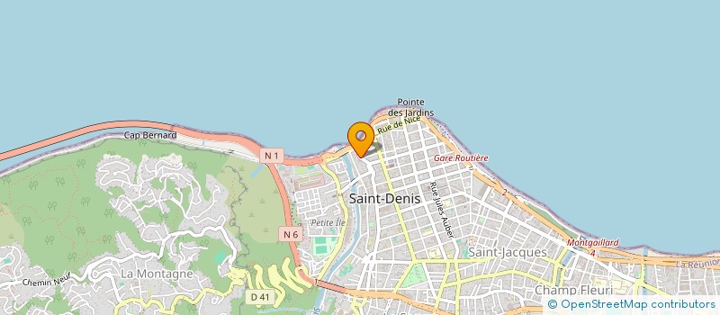 localisation de l'entreprise SASU ALTITUDE à SAINT-DENIS