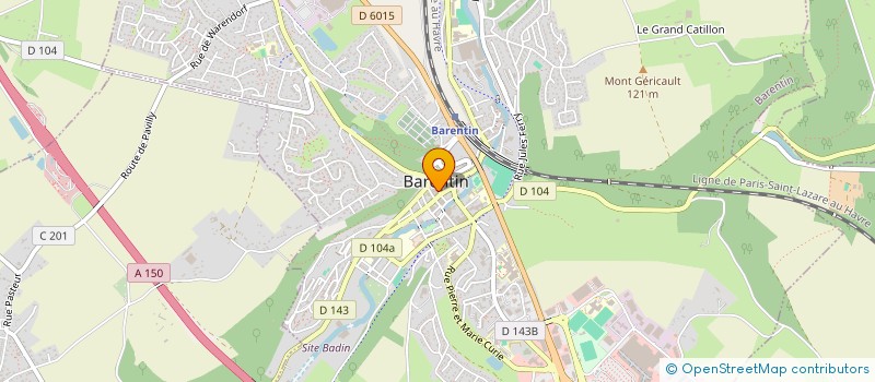 localisation de l'entreprise SASU ALVI LAVERIE à BARENTIN