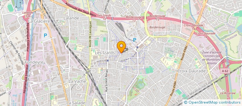 localisation de l'entreprise SASU AMANE+ à TOULOUSE