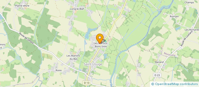 localisation de l'entreprise SASU AMAUROSA  SAINT-USUGE