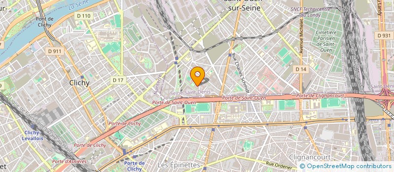 localisation de l'entreprise SASU AMIN NEGOCE à SAINT-OUEN-SUR-SEINE