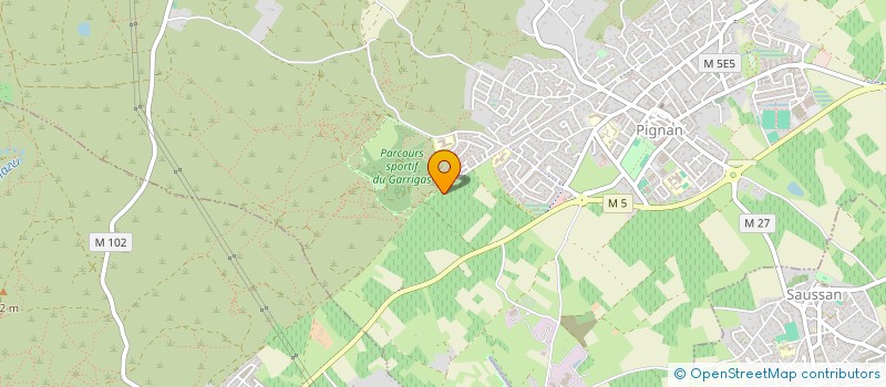 localisation de l'entreprise SASU AMINE BATIMENT  PIGNAN