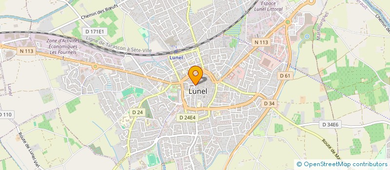 localisation de l'entreprise SASU AMRI à LUNEL