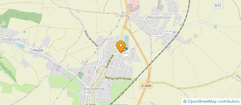 localisation de l'entreprise SASU AMRI  AIGUEPERSE