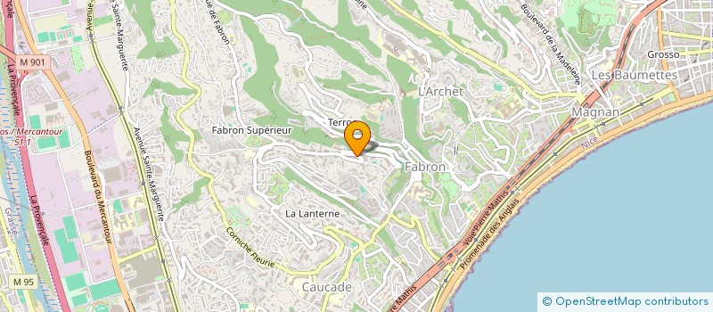 localisation de l'entreprise SASU ANTHELO à NICE