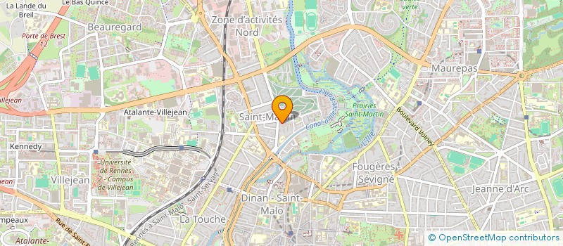 localisation de l'entreprise SASU ANTOINE GOUARIN  RENNES