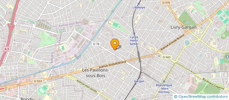 localisation de l'entreprise SASU AOKAS  LIVRY-GARGAN