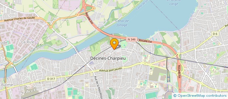 localisation de l'entreprise SASU AP DEMOLITION DEBARRAS  CHARNOZ-SUR-AIN