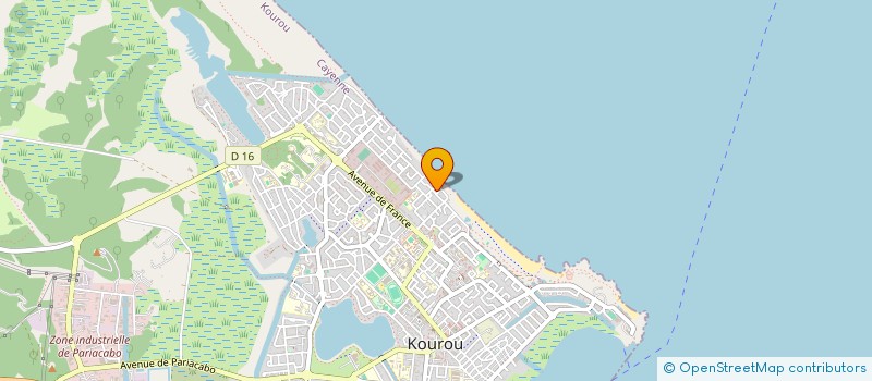 localisation de l'entreprise SASU APOLLINE à KOUROU