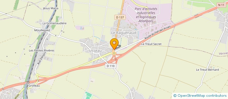 localisation de l'entreprise SASU APSARA  SAINTE-SOULLE