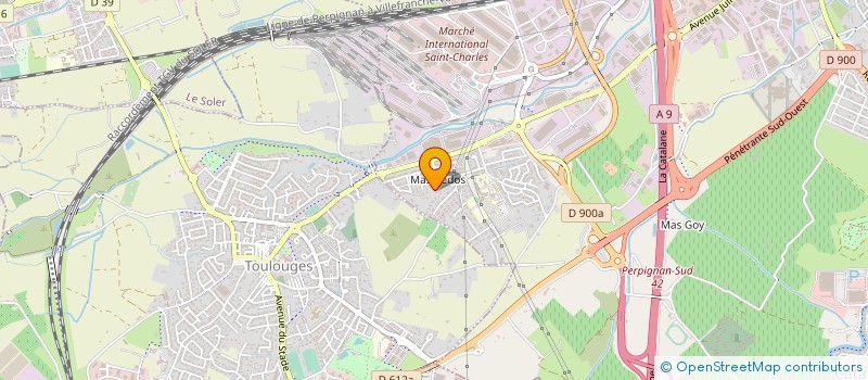 localisation de l'entreprise SASU APVM  ILLE-SUR-TET