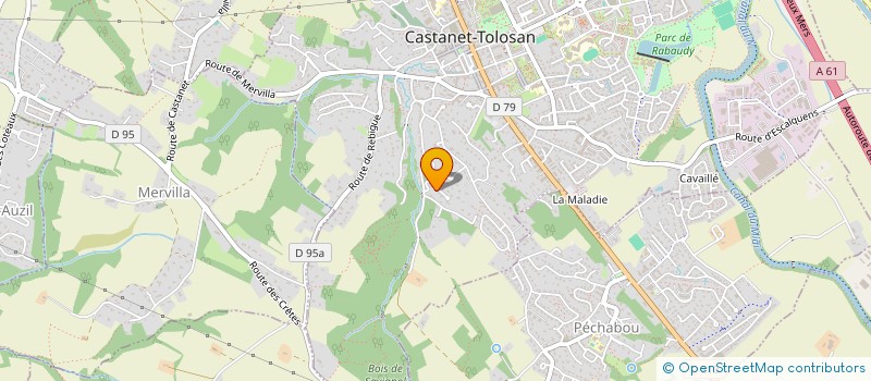 localisation de l'entreprise SASU ARCHITEC à CASTANET-TOLOSAN