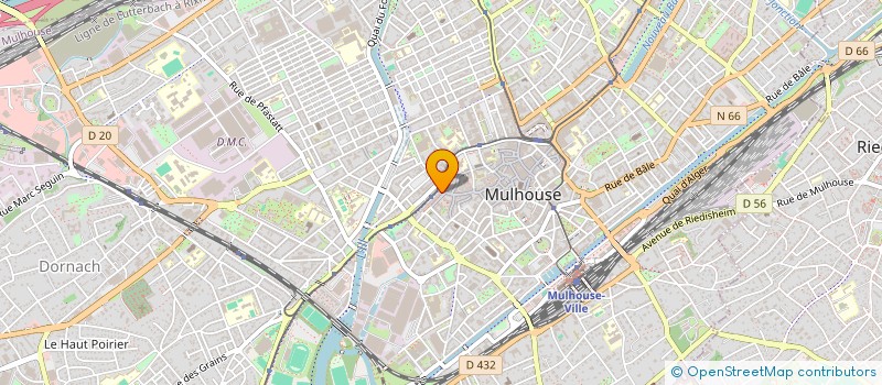 localisation de l'entreprise SASU ARIANA KABUL MARKET  MULHOUSE