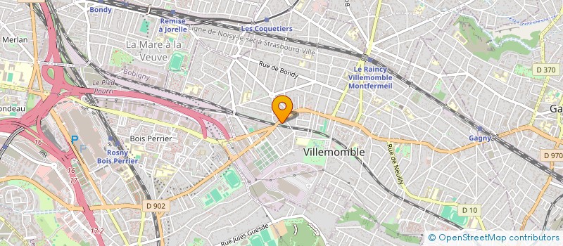 localisation de l'entreprise SASU ARTELECTRO  VILLEMOMBLE