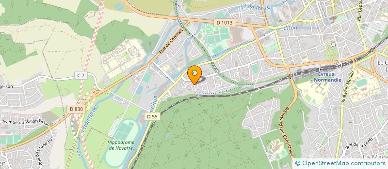 localisation de l'entreprise SASU ATC CHAUFFEUR PRIVE à EVREUX