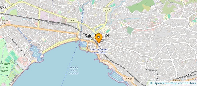 localisation de l'entreprise SASU AUDRADA à SAINT-RAPHAEL