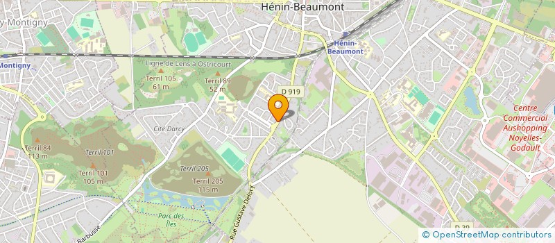 localisation de l'entreprise SASU AUTO SOLUTION à HENIN-BEAUMONT