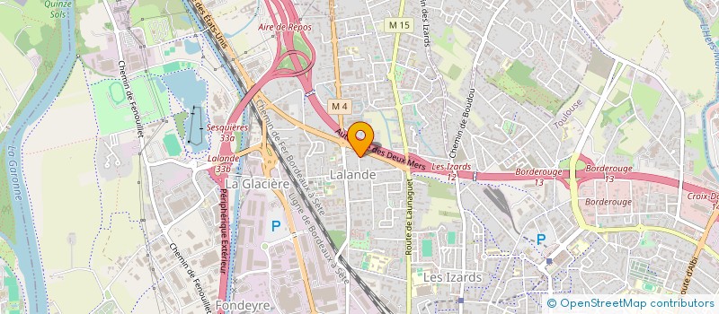 localisation de l'entreprise SASU AUTO-TEAM CARROSSERIE  TOULOUSE
