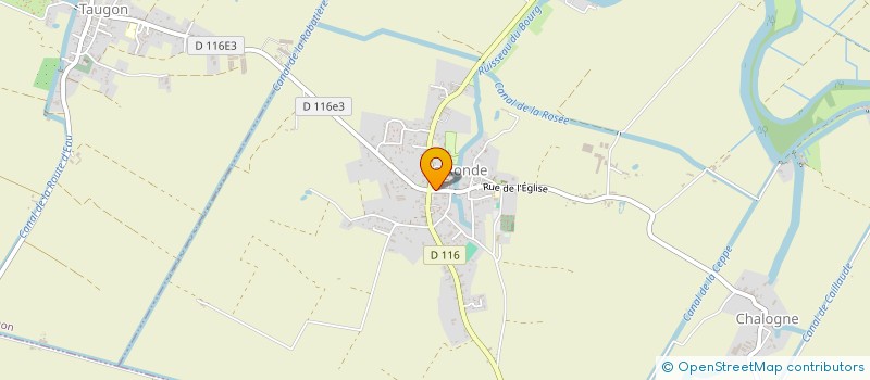 localisation de l'entreprise SASU  AUX DELICES DE MAE  LA RONDE