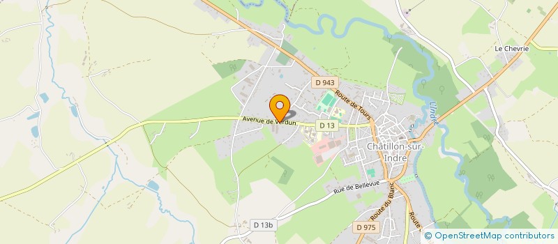 localisation de l'entreprise SASU AUXIMETAL à CHATILLON-SUR-INDRE