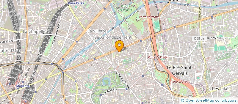 localisation de l'entreprise SASU AVD  PARIS