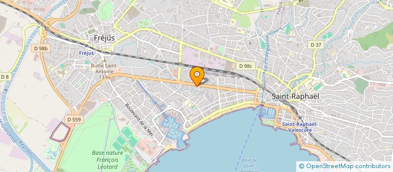 localisation de l'entreprise SASU B.C.A. à FREJUS