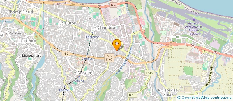 localisation de l'entreprise SASU BACCA  SAINT-DENIS