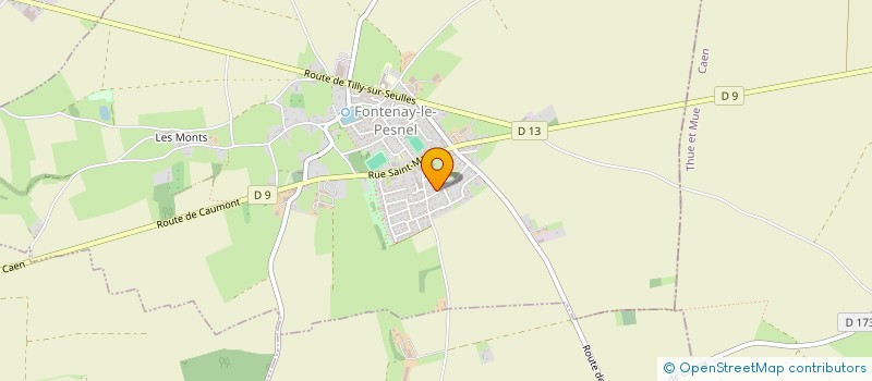 localisation de l'entreprise SASU BACCELLI  FONTENAY-LE-PESNEL