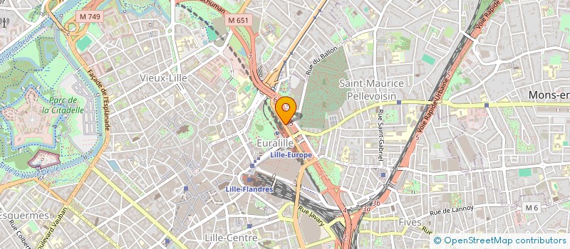 localisation de l'entreprise SASU BAJ PARTINVEST à LILLE