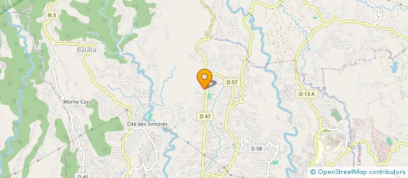 localisation de l'entreprise SASU BAMBOUAO  FORT-DE-FRANCE